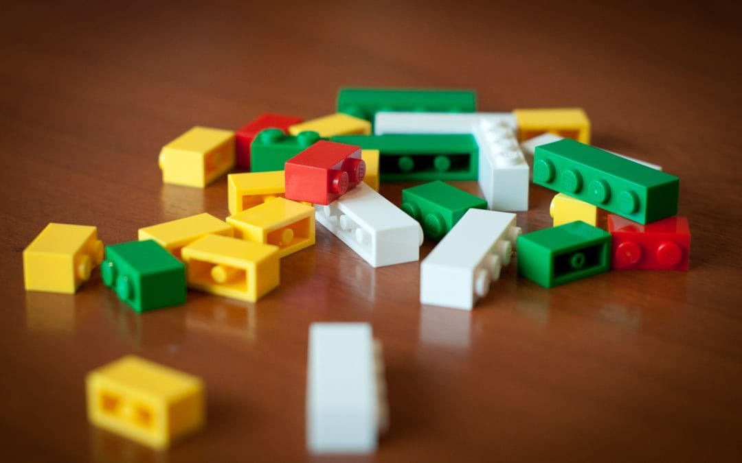 Ladrillos de LEGO para construir maquetas