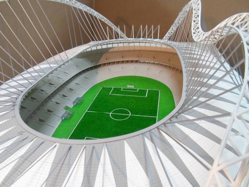 maqueta estadio