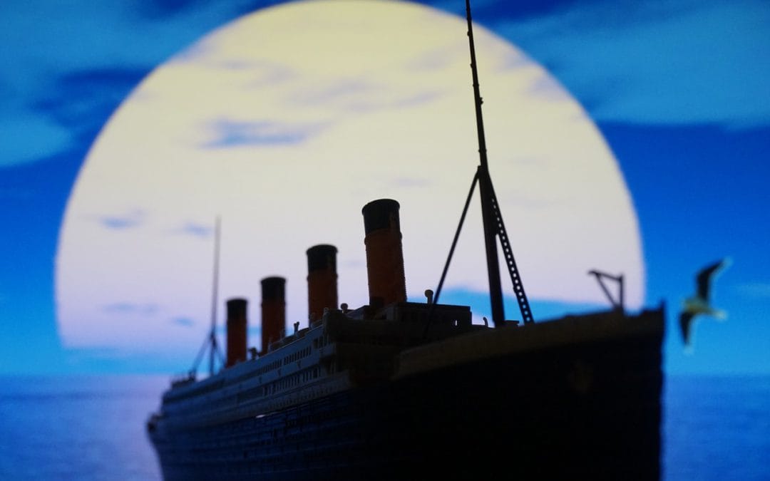 El Titanic vuelve a flote en forma de maqueta