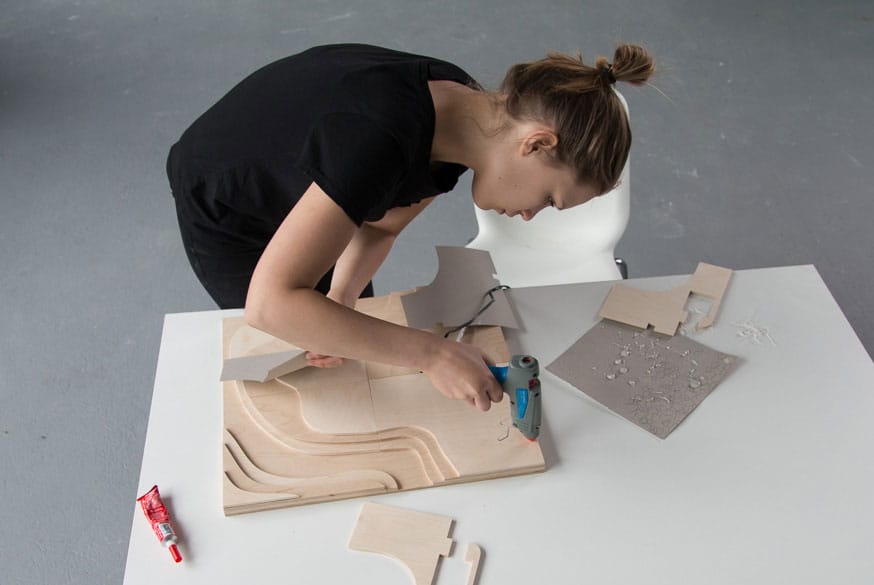 Paula Szarejko, una maquetista multi-material