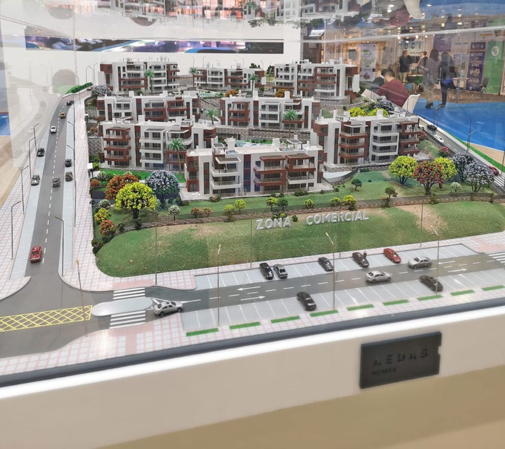 maqueta inmobiliaria en málaga